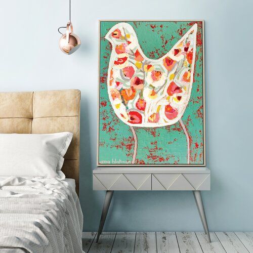 Leinwandbild „North South Drift“ von Alan Annells, Kunstdruck East Urban Home Größe: 51 cm H x 41 cm B x 4 cm T, Format: Schattenfugenrahmen aus Schnittholz