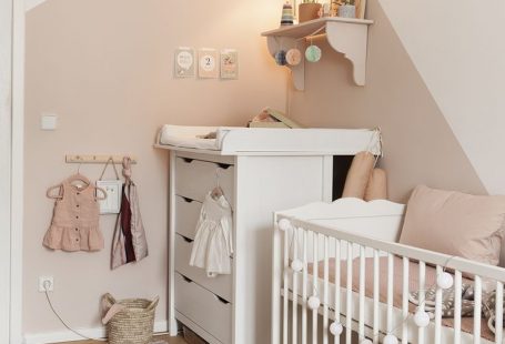 Ein Traum in #Rosa - Wunderschönes #babyzimmer für ein #Mädchen im zarten #Altrosa