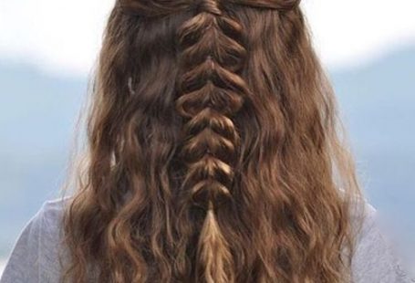 Eingängige umsponnene Frisur-Ideen für die Mädchen, die kurzes Haar haben  #eingangige #frisur #haben #ideen #kurzes