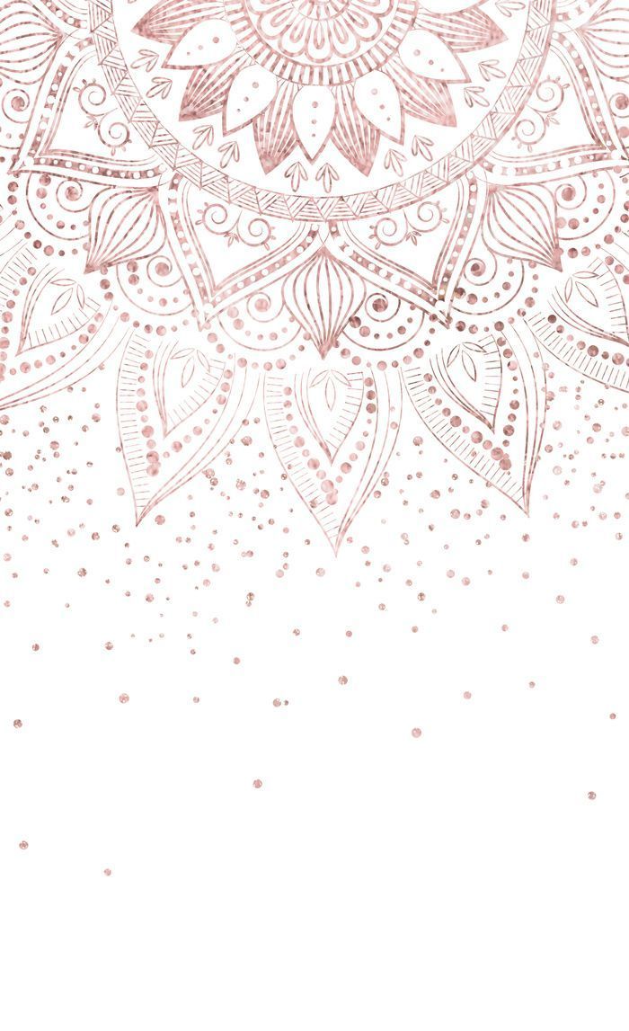 Elegant rose gold mandala confetti design Window Curtains #mandala Elegant rose gold mandala confetti design Window Curtains - #confetti #curtains #Design 