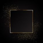 Elegante fondo dorado brillante. vector gratuito
