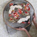 Embroidery Artist Makes Her Designs ‘Float’ In Mid-Air By Using Tulle