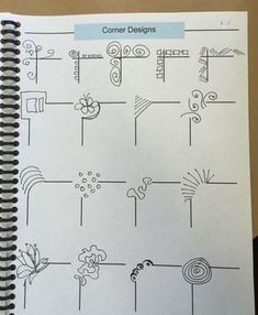 Everyday Artist: Corner options for single line borders