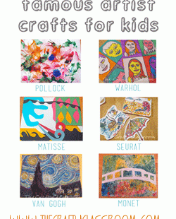 Great summer or anytime art/craft combo projects for kids (and adults)!