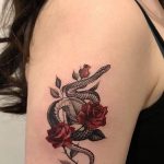 beautiful rose tattoos © tattoo artist dahong