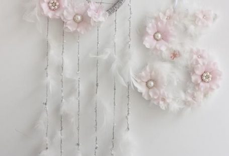 Flower Dream Catcher Dream Catcher Wall Hanging Floral Dream