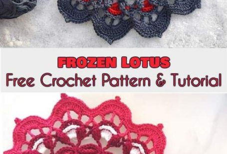 New Doile: Frozen Lotus [Free Crochet Pattern and Tutorial]