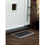 Outdoor-Fußmatte Urban Rizz silber, Designer Teun Fleskens, 2.2x58x36 cm Rizzrizz