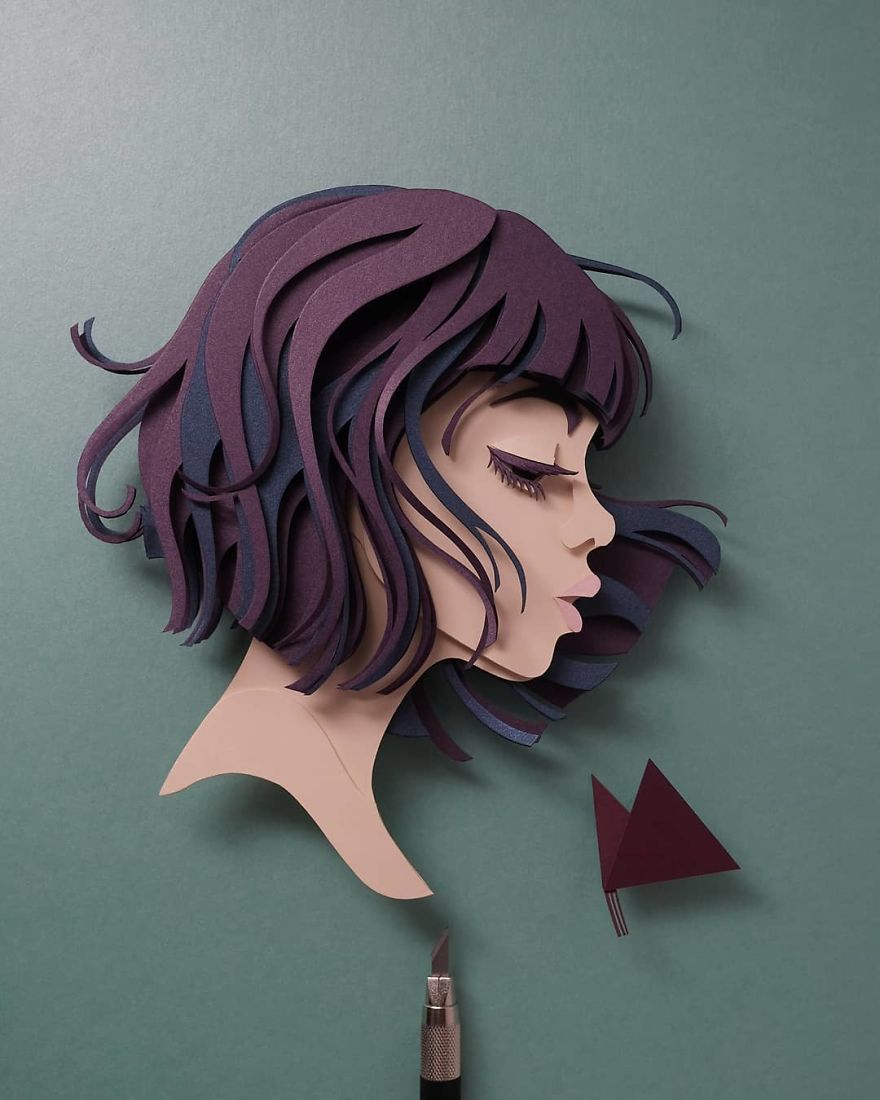 Artist Shows Off His Incredible Paper Work Skills By Recreating Famous Pop Culture Characters
