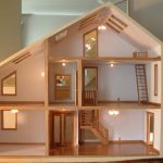 Gorgeous! Love the skylights! Contemporary style dollhouse