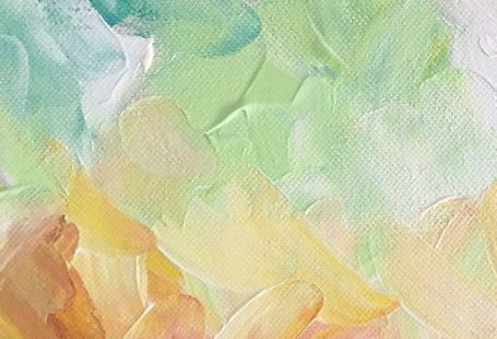 Green watercolor brush strokes h5 background