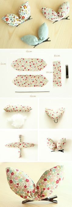 Hair Clips Rabbit Tutorial   www.free-tutorial...