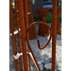 Wandrosenbogen Rund 1,20 m Pergola Metallrosenbogen Gartenbogen RosensäuleGardenandpools.com