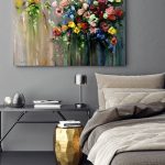 Original Fine Art Reproduction of my oil painting: www.etsy.com/... This is high-quality floral print on Paper or Canvas. Oil Painting Print on Paper (Matt FineArt – textured). 210 gsm, 50% Cotton, 50%