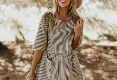 Say hello to the dress of the season! The Hollis Pocket Dress features a round neckline, oversized fit, gathered babydoll waist. Timeless pinstripes add a thoughtful detail, and with three color options, this dress is perfect for any every event you have this year!
