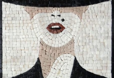 Marble Tile Mosaic Design, Custom Mosaic Tile Artwork, Contemporary Marble Mosaic Tiles Design - Mosaics Lab