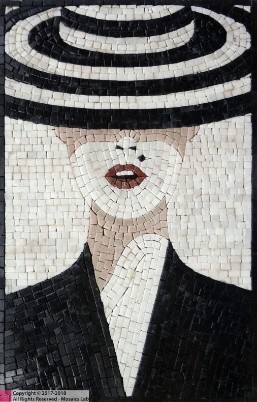 Marble Tile Mosaic Design, Custom Mosaic Tile Artwork, Contemporary Marble Mosaic Tiles Design - Mosaics Lab