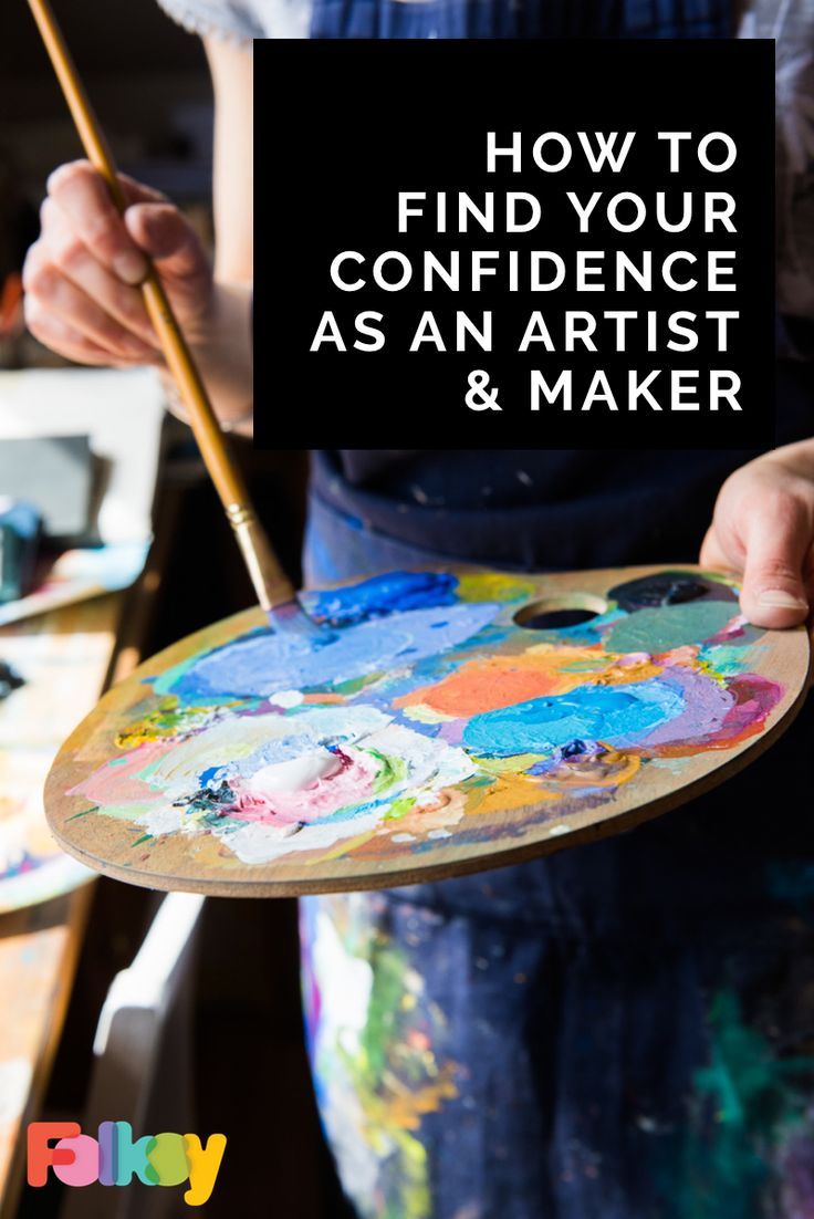 How to find your confidence as an artist and maker, and banish the 'Am I Good Enough' doubts!