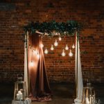 Industrial Chic Wedding Ceremony Arch Ideas