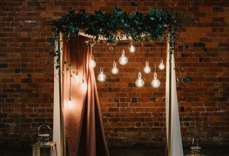 Industrial Chic Wedding Ceremony Arch Ideas