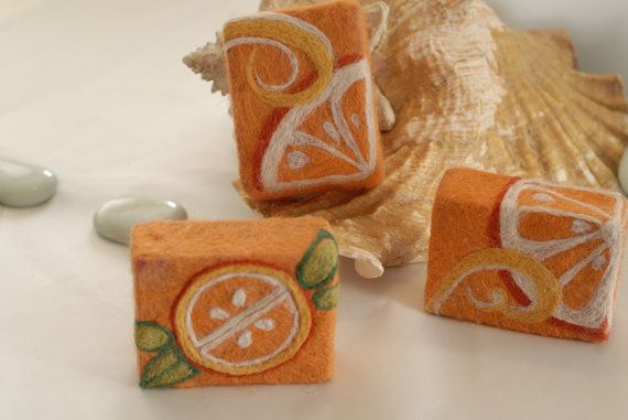 Handmade Felted Soap Just for You set  Made with by MaDoSheDesigN, $40.50