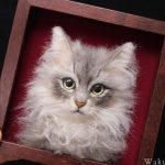 Japanese Artist Creates Hyper Realistic Cat Portraits From Wool And It