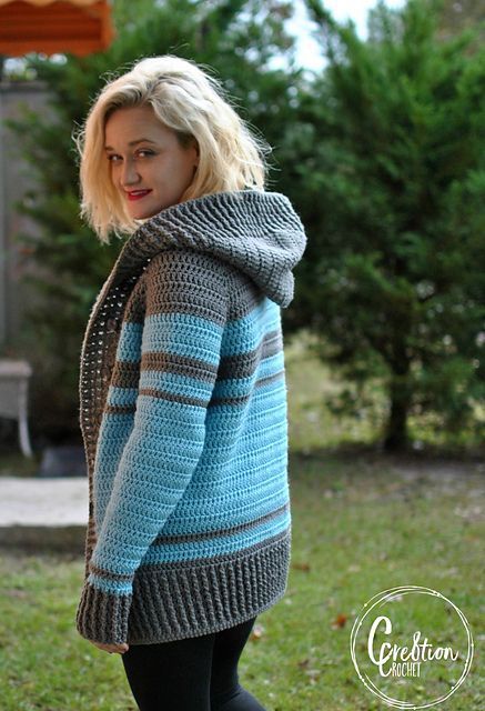 Ravelry: Keep Me Warm Cardigan pattern by Lorene Haythorn Eppolite- Cre8tion Crochet