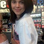 Casual: The 22-year-old and her NBA beau dressed casually and appeared makeup free for the outing without her pet