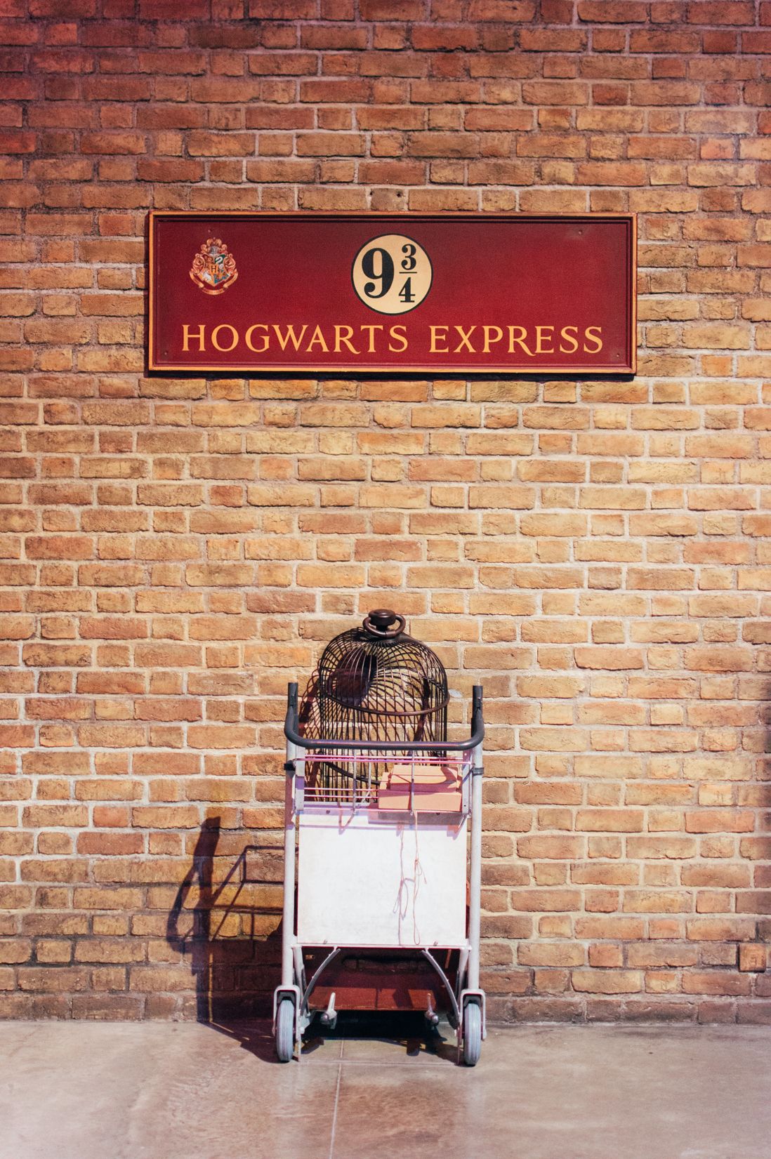 Plataforma 9 3/4 Harry Potter Studios Warner Bros