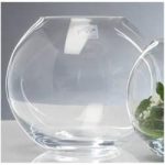 Kugelvase, Teelichthalter Globe Kugel Glas H. 15cm D. 17cm Sandra Rich Sandra RichSandra Rich