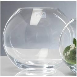 Kugelvase, Teelichthalter Globe Kugel Glas H. 15cm D. 17cm Sandra Rich Sandra RichSandra Rich