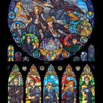Une artiste américaine a réalisé une sublime série de fan arts représentant des personnages de la Pop Culture façon vitraux d