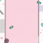 Macaron color girl powder cute cartoon background background,macaron,girl powder,girl powder