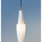 Mawa Design Pisa Pendelleuchte - Gangkofner-Edition Glas kristall klar Textilkabel weiß weiß + Tülle