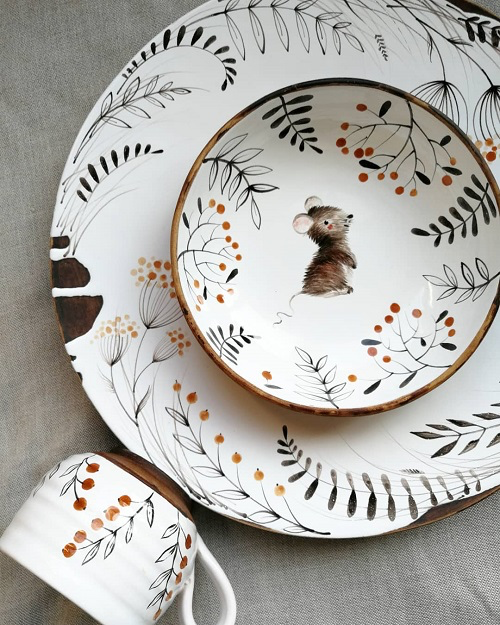 My Owl Barn: Whimsical Ceramic Collection by Ukrainian Artist Julia Osoka