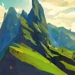 New mountain landscape background Ideas #landscape
