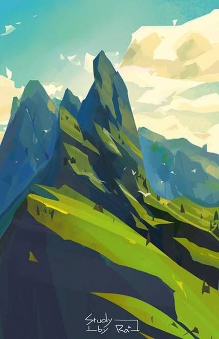New mountain landscape background Ideas #landscape