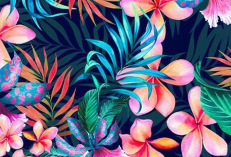 Pattern Floral Art Decoration background