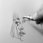 #sketch #drawings #sketchart #efrainmalo #girlsketch
