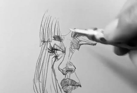 #sketch #drawings #sketchart #efrainmalo #girlsketch