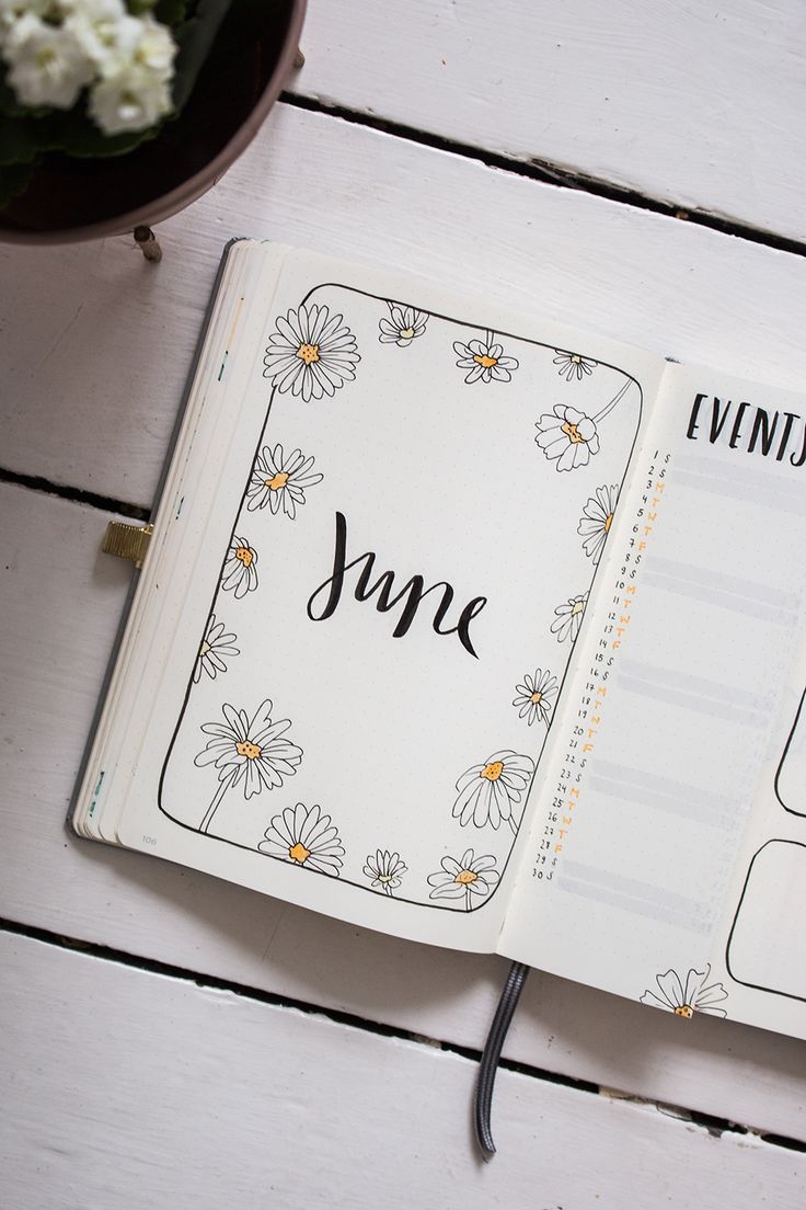 Reminiscing Summer With 26 Sunny iPhone Xs Wallpapers #bulletjournaling Plan with me: Bullet Journal Setup June 2019 - #Bullet #Journal #June 