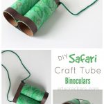 DIY Safari Binoculars Craft - perfect for summer!