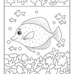 School of Fish Hidden Picture Printable
