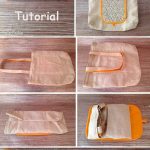 Sew Eco-Bag Transformer ~ How to sew for beginners. Sewing ideas. Step by step illustration tutorial. #bag #tutorial #sew #pattern #diy