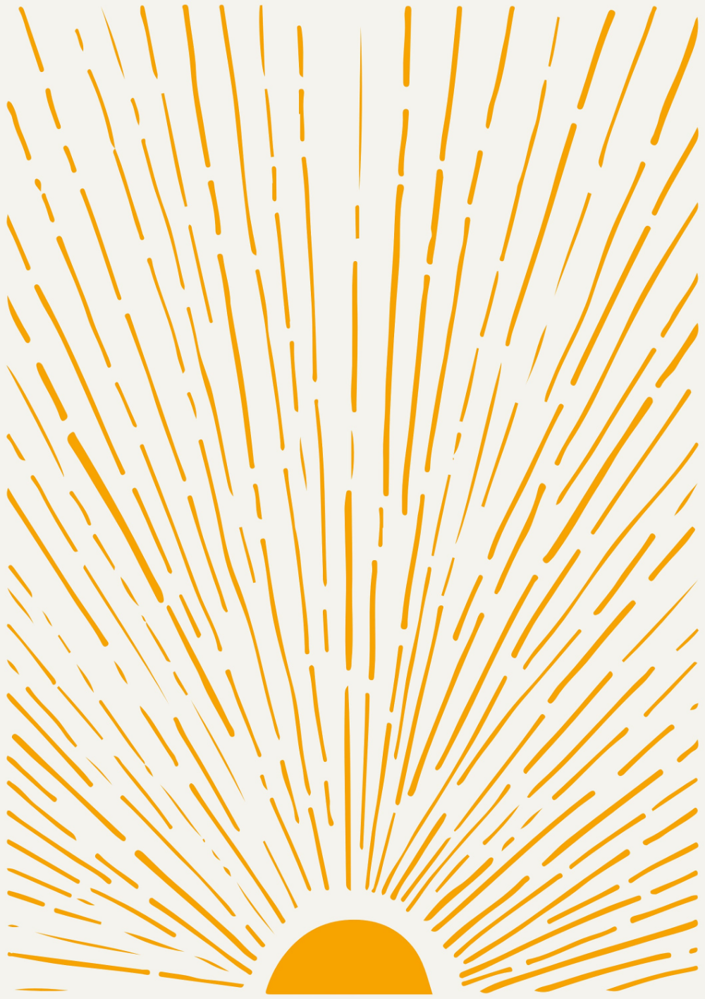 Sunshine Poster Art | Home Decor, Yellow Print, Home Print, Minimalist Poster, Home Decor, New Home Gift, Home Wall Art 24x36 20x30Message Seller