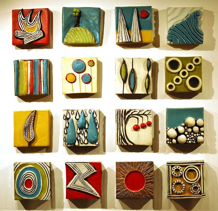Artist: Ed & Kate ColemanCeramic Wall Tiles4