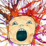 Squarehead Teachers: Fun Halloween Art/Craft Projects for Kids (Blow art kids version of artist Edvard Munch