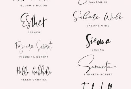 Stilvolle handbeschriftete Schriftarten, #handbeschriftete #Schriftarten #stilvolle