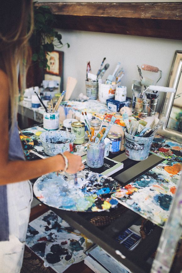Studio Tour: Step Inside Artist Sam Malpass’s Bohemian World | Free People Blog #freepeople