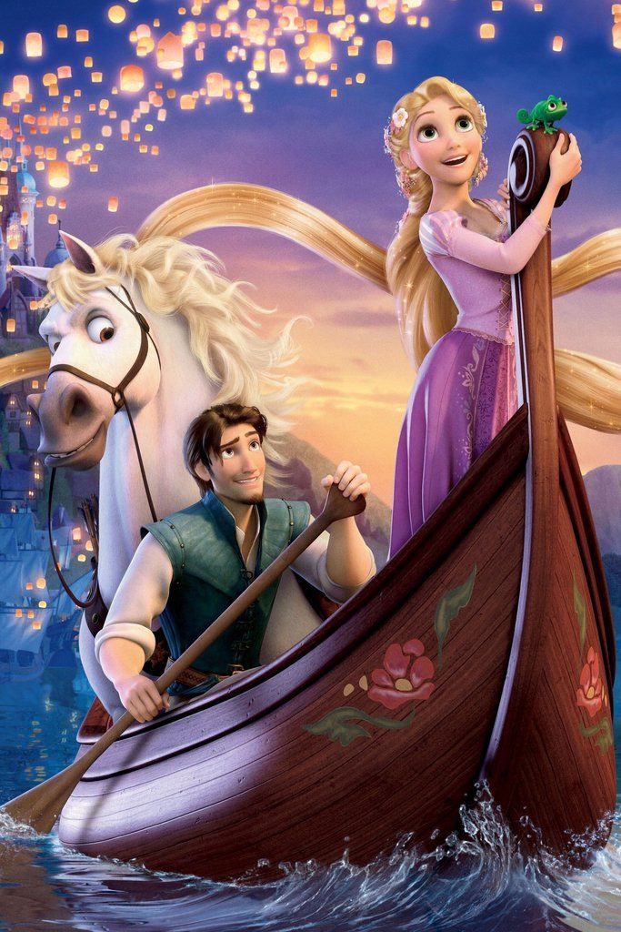 Options: Rapunzel, Flynn Rider, Mother Gothel, Stabbington Brother, Max the horse Image Source: Everett Col...